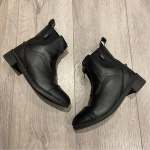 Saxon Children’s Syntovia Zip Paddock Riding Boots - Kid Size 2